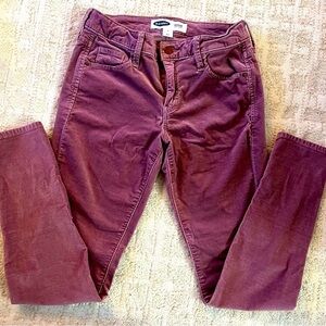 Old Navy Mauve Rockstar Super Skinny Jeans